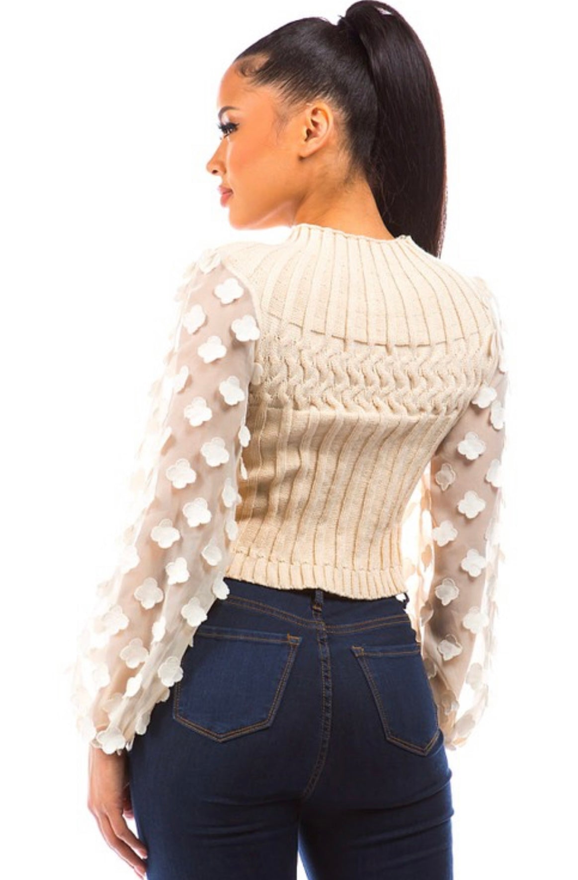 Floral Sweater
