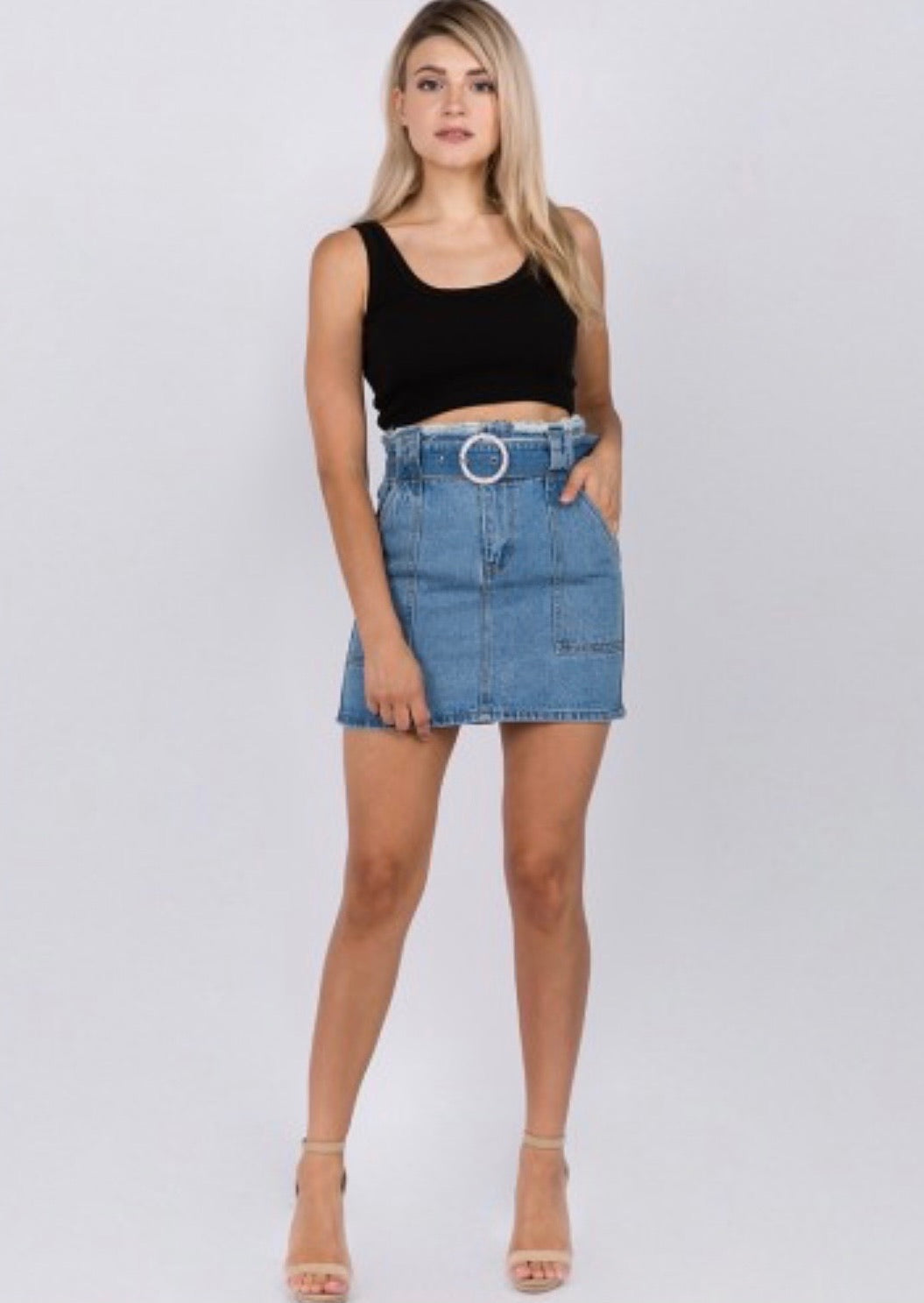 DENIM SKIRT